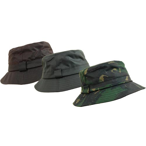 Wax Cotton Bush Hat - Waterproof and Festival Ready-0