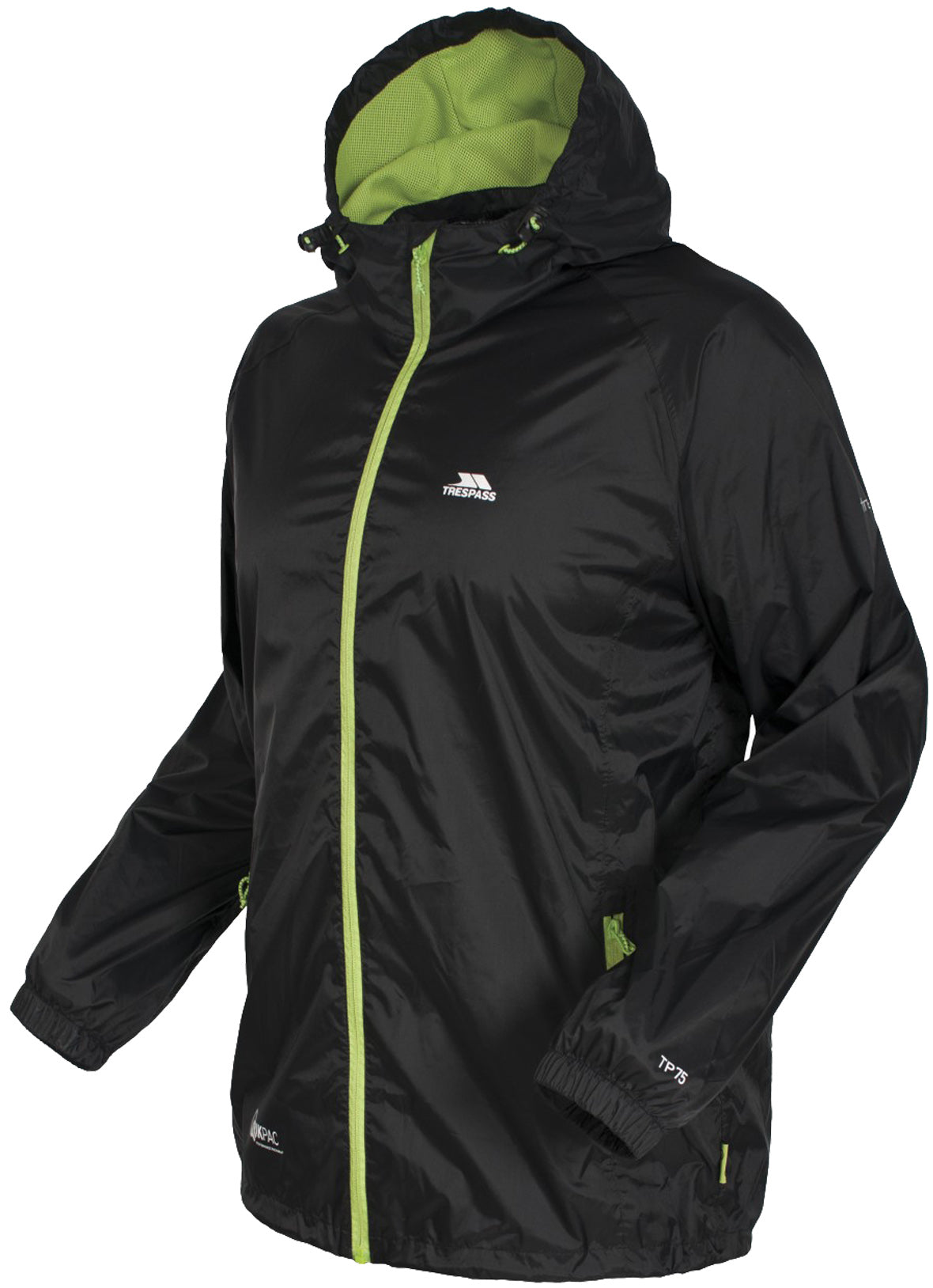 Trespass Qikpac Waterproof Packaway Jacket – Lightweight, Packable Protection-1